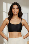 Zivame Miracle Padded Non Wired Full Coverage T-Shirt Bra - Jet Black — thumbnail 4